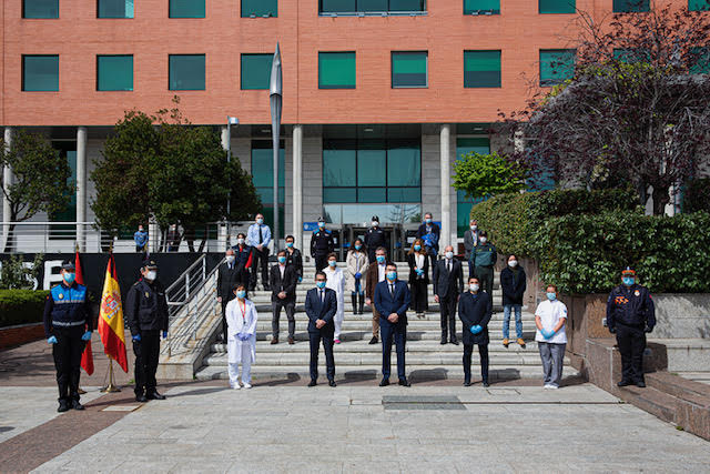 Alcobendas rinde homenaje a las víctimas del Coronavirus