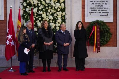 Díaz Ayuso recuerda a las víctimas del 11-M