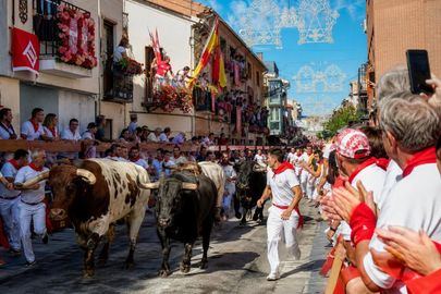 Sanse dice adiós a sus fiestas: el último encierro y el acto que pondrá el punto final esta noche
