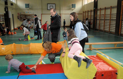 Imagen de una actividad celebrada en la Semana de la Infancia del curso anterior
