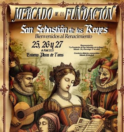 Mercado renacentista para celebrar el 533º aniversario de la Fundación de Sanse