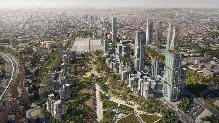 La Comunidad da luz verde al proyecto final de Madrid Nuevo Norte