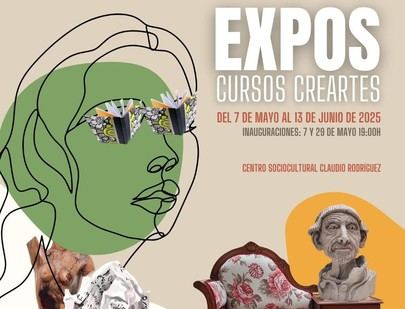 Exposición del talento artístico de 'Creartes' en Sanse