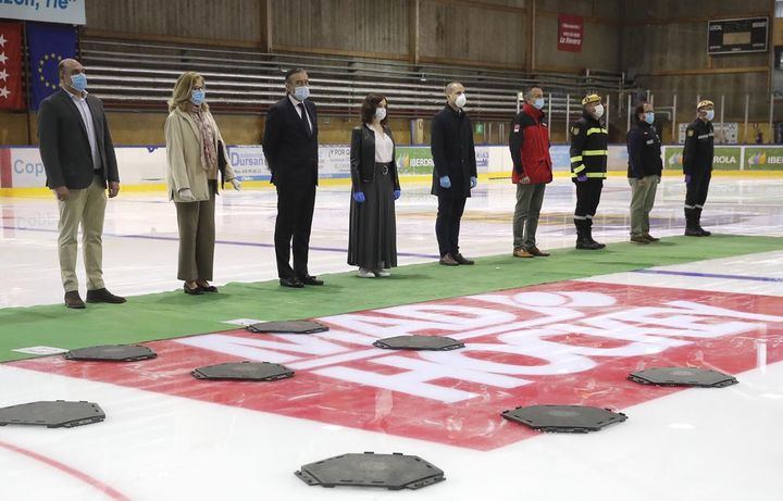 Madrid cierra la morgue del Palacio de Hielo de Majadahonda tras el descenso de fallecidos con coronavirus