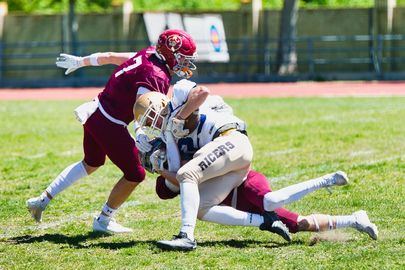 Final madrileña de fútbol americano entre los Knights y los Demons de Las Rozas