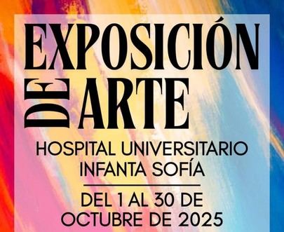 Exposición de arte sobre salud mental en el Hospital Infanta Sofía