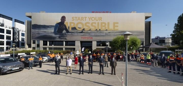 Protección Civil agradece a Toyota España la cesión de su flota corporativa para ayudar a luchar contra el COVID-19