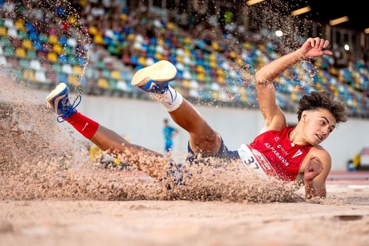Astor Snaider, campeón de España Sub 20 en Triple Salto