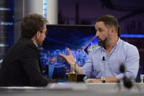 Santiago Abascal bate el récord de audiencia de los políticos en el Hormiguero