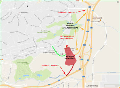 Las nuevas viviendas de La Moraleja tendrán accesos independientes