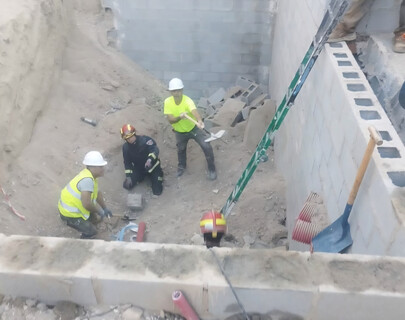 Muere un trabajador de 30 años tras el derrumbe de un muro en una obra de La Moraleja