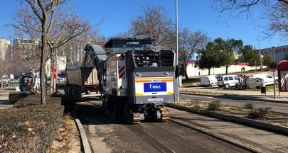 Nuevos desvíos en la avenida Matapiñonera