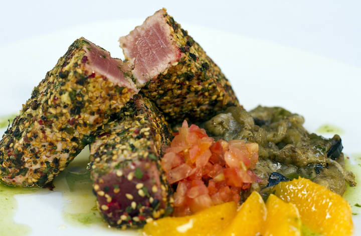 Imagen del plato con el concursó el restaurante El Faro Real 52