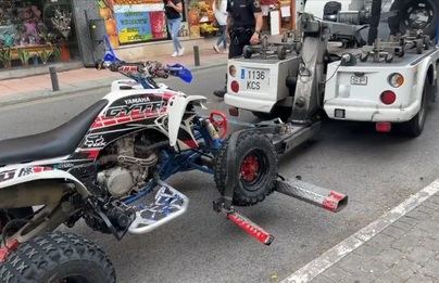 Conductor de quad pierde el control y atropella a varios clientes de un bar en Alcobendas, dejando siete heridos graves
