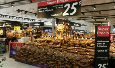 Carrefour se aprovecha de la confusión de los jamones polacos