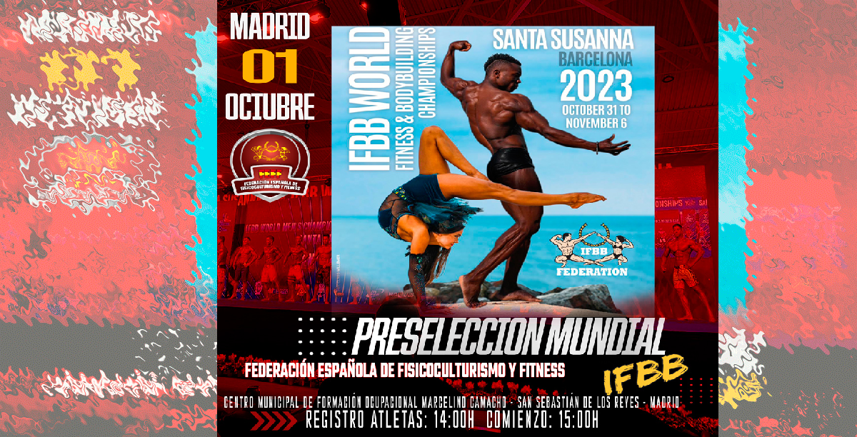 Sanse será la sede para elegir a los representantes de España para el Mundial de Fitness 2023