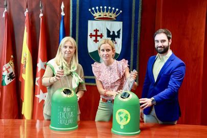 Apuesta por incrementar el reciclaje de vidrio en Alcobendas