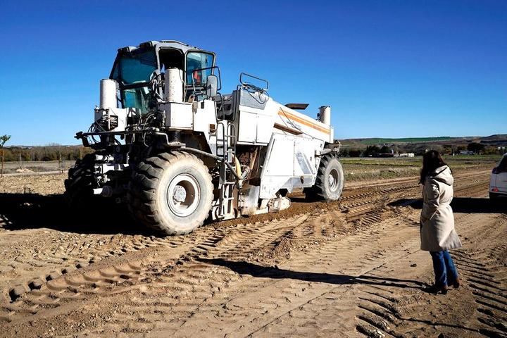 Arreglo de 7,8 kilómetros de caminos rurales de Sanse