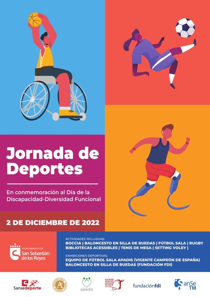 I Jornada de Deportes para visibilizar el Día de la Discapacidad y la Diversidad Funcional