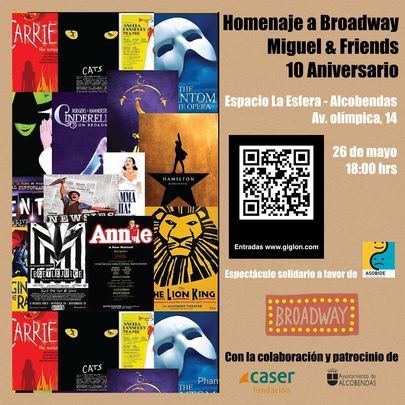 Homenaje a Broadway Miguel &amp; Friends 10 Aniversario