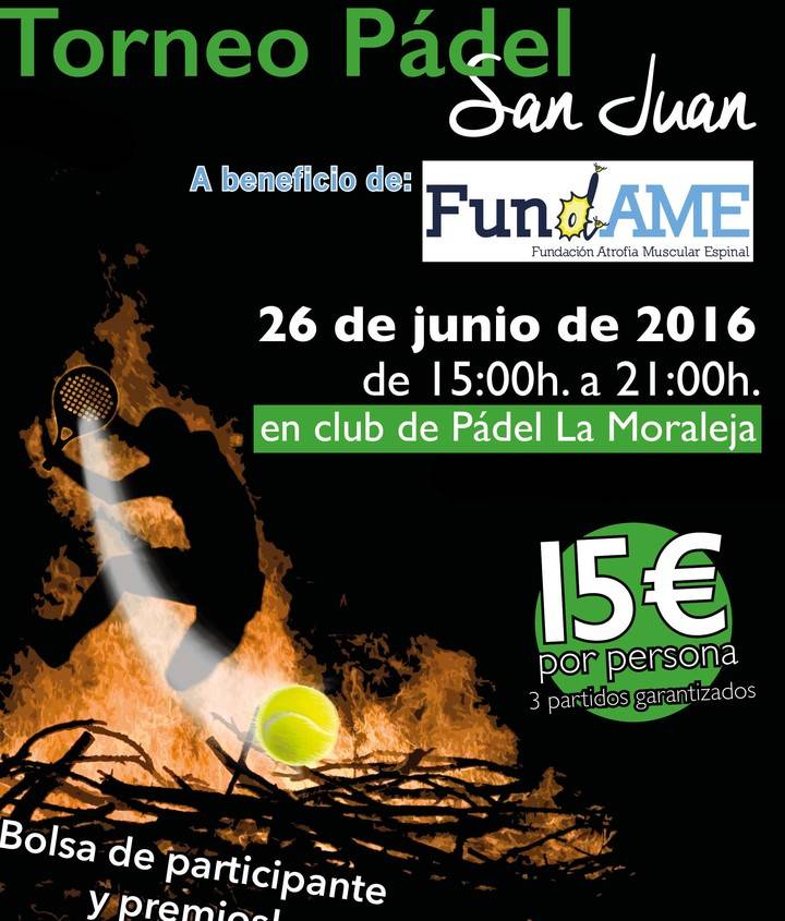 Torneo solidario San Juan de Pádel