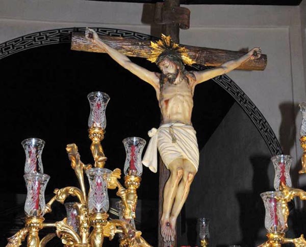 Solemne procesión del Santísimo Cristo de Los Remedios