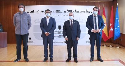 Alcobendas fue el escenario elegido por Star Tic Innovación para la entrega de 1.000.000 de mascarillas a la FEMP