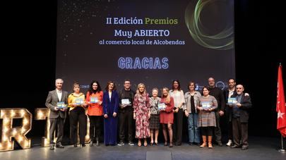 Reconocimiento el trabajo del comercio local en Alcobendas