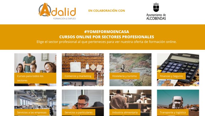 Alcobendas refuerza la formación online para mejorar la empleabilidad