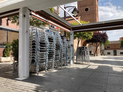 El Ayuntamiento de Sanse permite a los hosteleros ampliar las mesas autorizadas de las terrazas hasta en un 50 por ciento