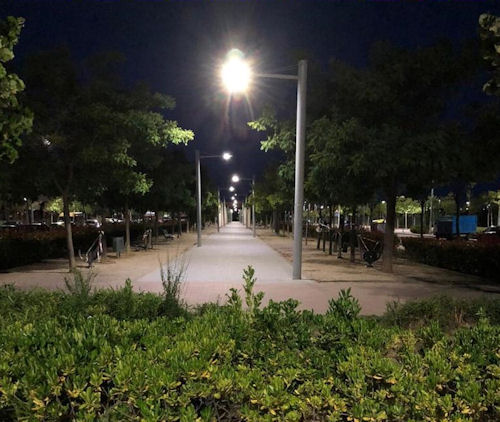 El Ayuntamiento de Sanse mejora con tecnología LED la iluminación en Tempranales