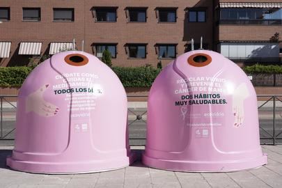 Alcobendas y Sanse con la campaña “Recicla Vidrio por ellas”