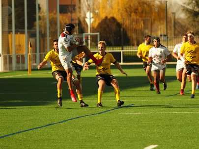 Primera derrota de la temporada del Lexus Alcobendas Rugby ante el Burgos