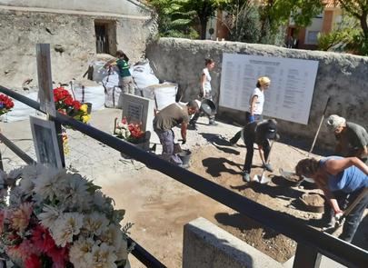 Exhumación e identificación de las víctimas del franquismo en Sanse