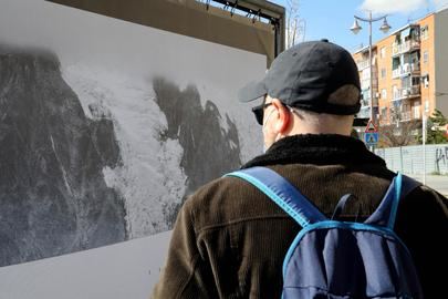 “Melting Landscapes” de Fernando Moleres en el Bulevar Salvador Allende