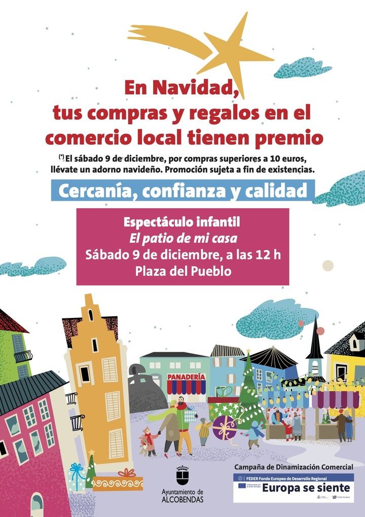 Fiesta familiar con un musical infantil en la Plaza del Pueblo