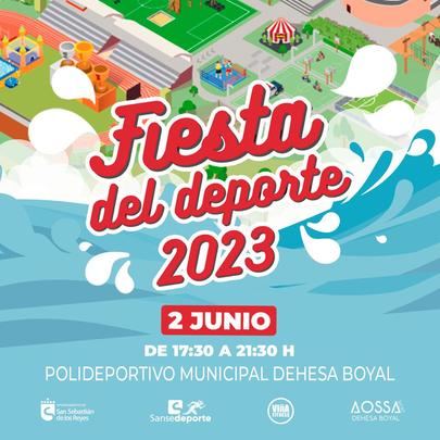 Agua, magia, accesibilidad y educación vial en la Fiesta del Deporte de Sanse