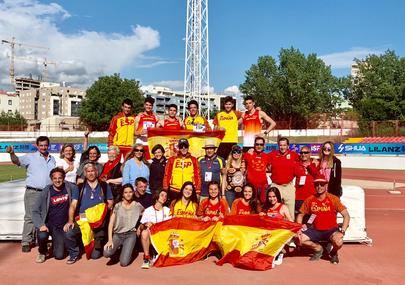 Los atletas del Base se proclaman Subcampeones del Mundo de Atletismo Escolar