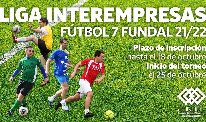 Abierto el plazo de inscripciones de la Liga Interempresas de Fútbol-7 FUNDAL