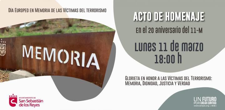 Sanse rinde homenaje a las víctimas del terrorismo el próximo lunes