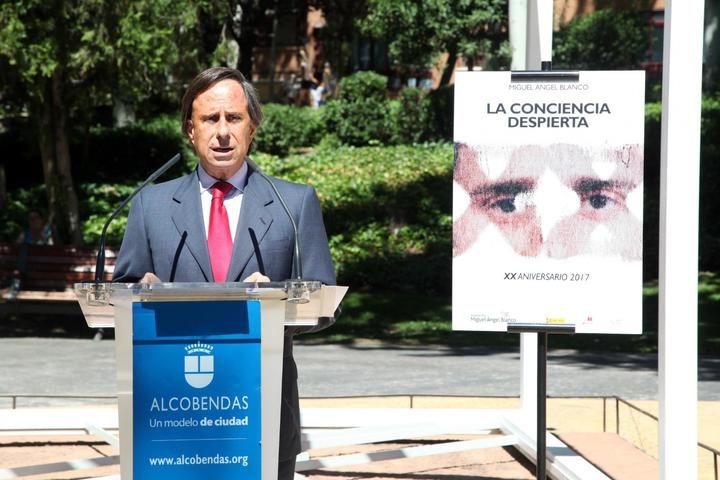Homenaje a Miguel Ángel Blanco en Alcobendas