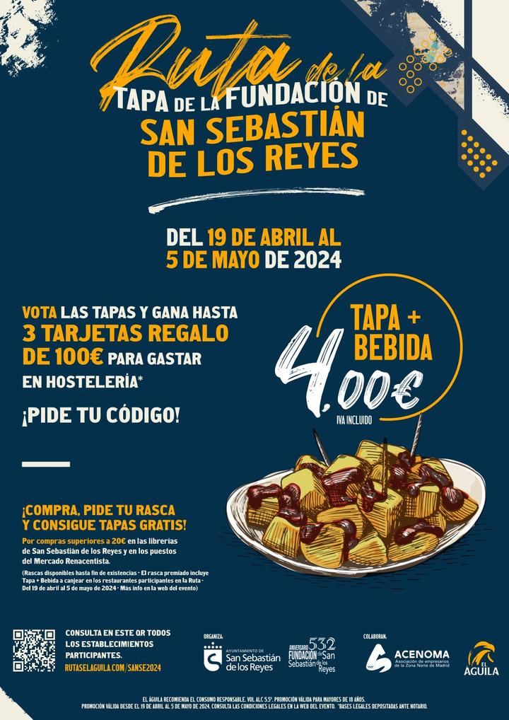 Sanse ya se prepara para la Ruta de la Tapa con ofertas, “rascas” y premios