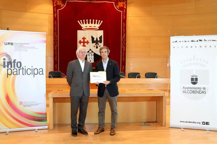 Alcobendas recibe el sello “Infoparticipa 2021”