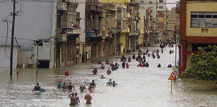 Imagen de las consecuencias provocadas por el paso del Huracán Irma en Cuba el pasado septiembre de 2017