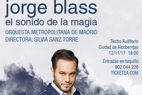 Magia con Jorge Blass y la Orquesta Metropolitana en Alcobendas