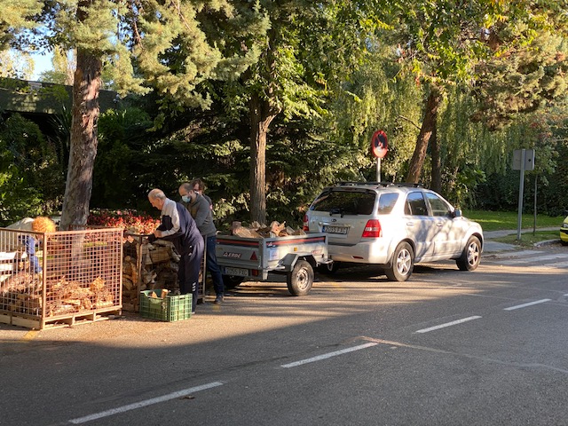 Leña gratis para los residentes del Soto