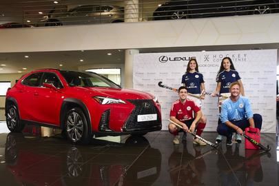 Lexus sigue como patrocinador y vehículo oficial del Club de Hockey Sanse Complutense.