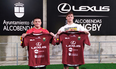 Sergio Molinero y Mario Pichardie nuevo fichajes del Lexus Alcobendas Rugby