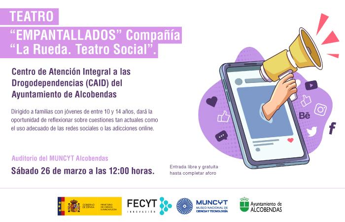 Llega el teatro interactivo “Empantallados”