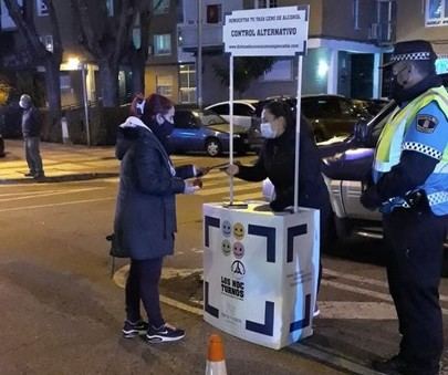 Si no bebes al volante tiene premio en Alcobendas